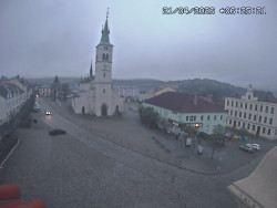 Náměstí, koste sv. Markéty