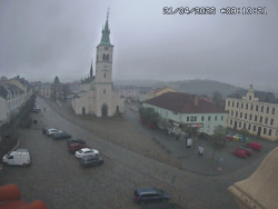 Náměstí, koste sv. Markéty