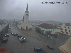 Náměstí, koste sv. Markéty