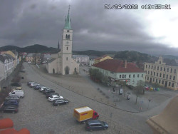 Náměstí, koste sv. Markéty