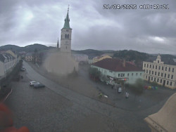 Náměstí, koste sv. Markéty