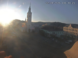 Náměstí, koste sv. Markéty