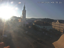 Náměstí, koste sv. Markéty