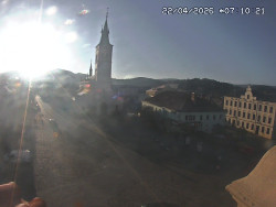 Náměstí, koste sv. Markéty