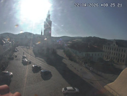 Náměstí, koste sv. Markéty