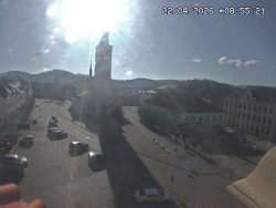 Náměstí, koste sv. Markéty