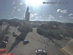 Náměstí, koste sv. Markéty