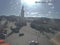 Náměstí, koste sv. Markéty