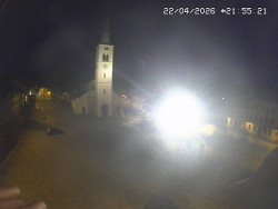 Náměstí, koste sv. Markéty