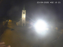 Náměstí, koste sv. Markéty