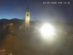 Náměstí, koste sv. Markéty