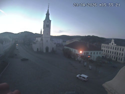 Náměstí, koste sv. Markéty