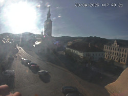 Náměstí, koste sv. Markéty