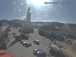 Náměstí, koste sv. Markéty