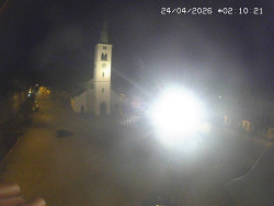 Náměstí, koste sv. Markéty