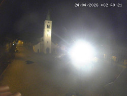 Náměstí, koste sv. Markéty