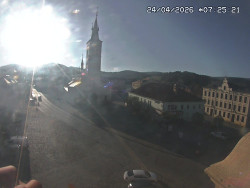 Náměstí, koste sv. Markéty