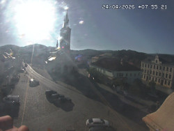 Náměstí, koste sv. Markéty