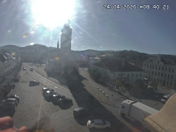 Náměstí, koste sv. Markéty