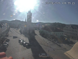 Náměstí, koste sv. Markéty