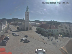 Náměstí, koste sv. Markéty