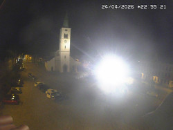 Náměstí, koste sv. Markéty