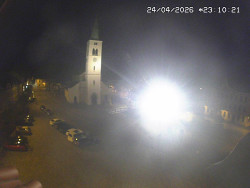 Náměstí, koste sv. Markéty