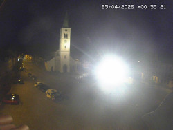 Náměstí, koste sv. Markéty