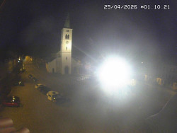 Náměstí, koste sv. Markéty