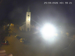 Náměstí, koste sv. Markéty