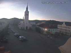 Náměstí, koste sv. Markéty