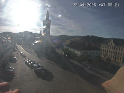 Náměstí, koste sv. Markéty