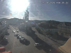 Náměstí, koste sv. Markéty