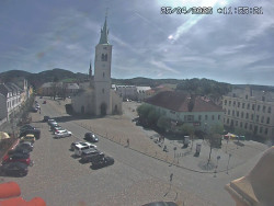 Náměstí, koste sv. Markéty