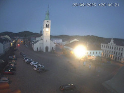 Náměstí, koste sv. Markéty