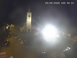 Náměstí, koste sv. Markéty