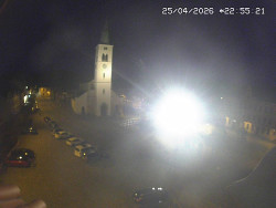 Náměstí, koste sv. Markéty