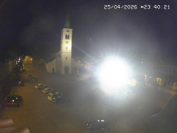 Náměstí, koste sv. Markéty