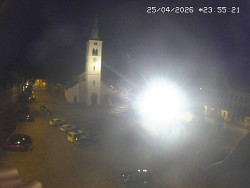 Náměstí, koste sv. Markéty