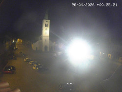 Náměstí, koste sv. Markéty