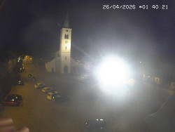 Náměstí, koste sv. Markéty