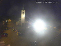 Náměstí, koste sv. Markéty