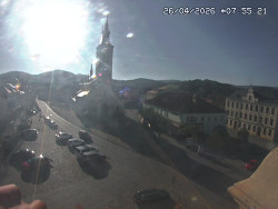 Náměstí, koste sv. Markéty