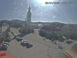 Náměstí, koste sv. Markéty