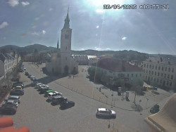 Náměstí, koste sv. Markéty