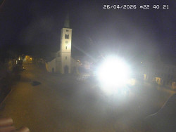 Náměstí, koste sv. Markéty