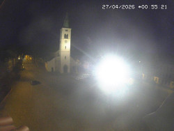 Náměstí, koste sv. Markéty