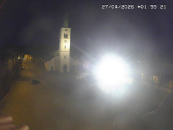 Náměstí, koste sv. Markéty