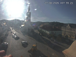 Náměstí, koste sv. Markéty