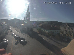 Náměstí, koste sv. Markéty